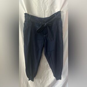 Ami Navy Denim Trousers